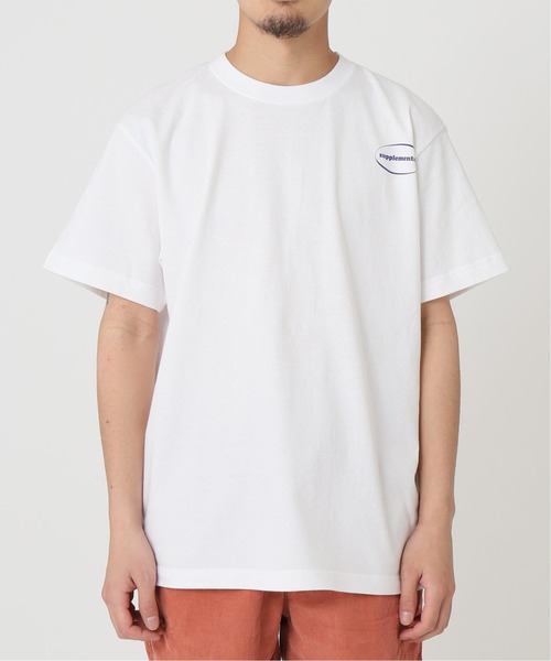 JOURNAL STANDARD(ジャーナルスタンダード)の「【MISHIMA MART/ミシママート】supplementaly Tシャツ(Tシャツ/カットソー・メンズ・ブラック/ネイビー/イエロー/グリーン・MEDIUM/LARGE/X-LARGE)」の14枚目の写真