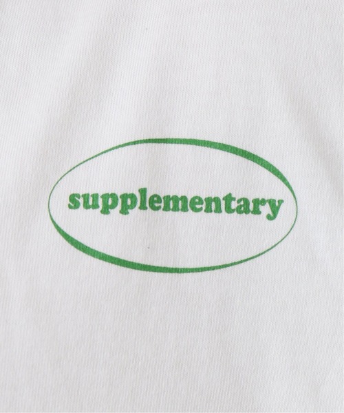 JOURNAL STANDARD(ジャーナルスタンダード)の「【MISHIMA MART/ミシママート】supplementaly Tシャツ(Tシャツ/カットソー・メンズ・ブラック/ネイビー/イエロー/グリーン・MEDIUM/LARGE/X-LARGE)」の7枚目の写真