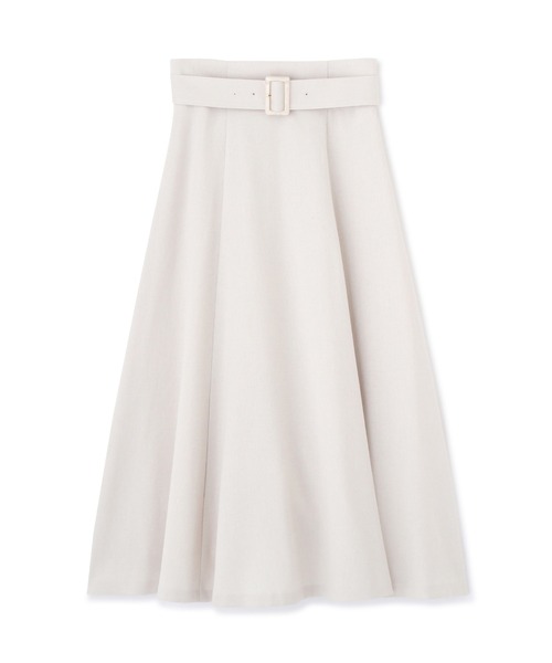 PROPORTION BODY DRESSING（プロポーションボディドレッシング）の「【堀田茜さん着用 美人百花6月号 掲載商品】《ベルト付フレアスカート / 1211120503》（スカート・レディース・ライトグリーン/オフホワイト/ブルー・MEDIUM/SMALL）」の13枚目の写真