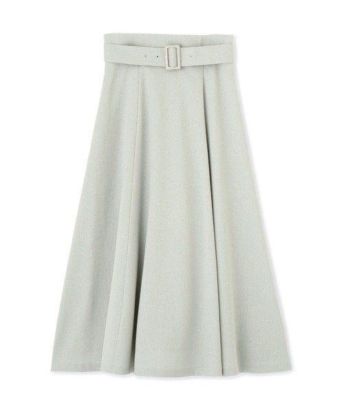 PROPORTION BODY DRESSING（プロポーションボディドレッシング）の「【堀田茜さん着用 美人百花6月号 掲載商品】《ベルト付フレアスカート / 1211120503》（スカート・レディース・ライトグリーン/オフホワイト/ブルー・MEDIUM/SMALL）」の15枚目の写真