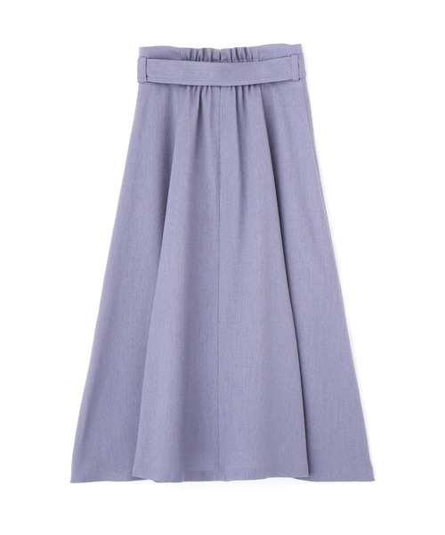 PROPORTION BODY DRESSING（プロポーションボディドレッシング）の「【堀田茜さん着用 美人百花6月号 掲載商品】《ベルト付フレアスカート / 1211120503》（スカート・レディース・ライトグリーン/オフホワイト/ブルー・MEDIUM/SMALL）」の17枚目の写真