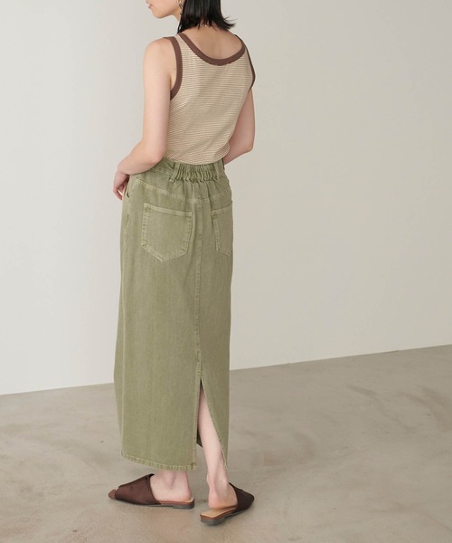 forksy.（フォルクシー）の「【forksy.】オープントゥパイピングサンダル　サテン/麻風素材/スムースレザーレザー（サンダル・レディース・ブラック/ベージュ/ブラウン/アイボリー/ブラック系その他/ベージュ系その他/キナリ/ブラック系その他2・S/M/L）」の16枚目の写真