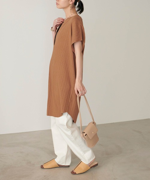 forksy.（フォルクシー）の「【forksy.】オープントゥパイピングサンダル　サテン/麻風素材/スムースレザーレザー（サンダル・レディース・ブラック/ベージュ/ブラウン/アイボリー/ブラック系その他/ベージュ系その他/キナリ/ブラック系その他2・S/M/L）」の22枚目の写真