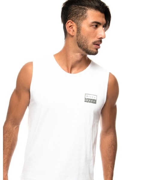 Billabong ビラボン の Billabong メンズ Wave Washed Design Tank タンクトップ 21年春夏モデル ビラボンバックプリントマッスルタンク タンクトップ Wear