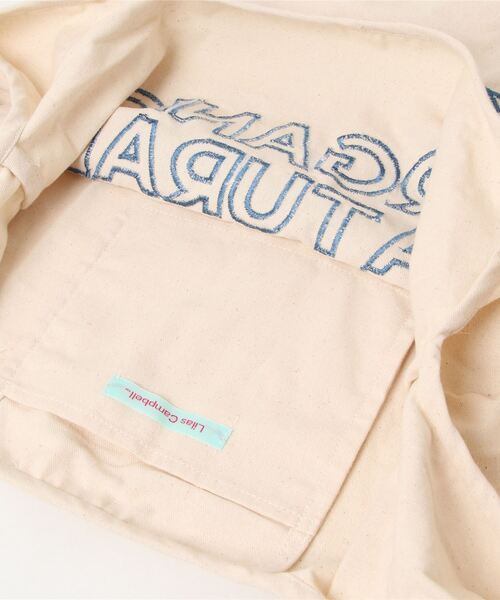 LIPSTAR（リップスター）の「≪Lilas Campbell／リラキャンベル≫エコバッグ（ハンドバッグ・レディース・ブルー系その他/レッド系その他・FREE）」の3枚目の写真