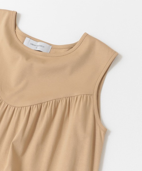 UR Lab.（アーバンリサーチラボ）の「ティアードマキシワンピース（ワンピース・レディース・ブルー/ライトカーキ/ベージュ・FREE）」の10枚目の写真