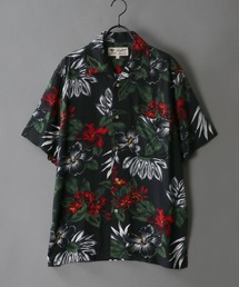 SITRY | レーヨン 総柄 オープンカラー アロハシャツ  【2021SS】(シャツ/ブラウス)