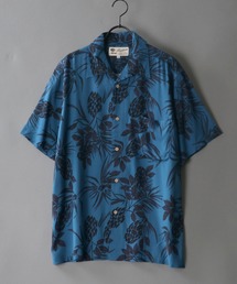 SITRY | レーヨン 総柄 オープンカラー アロハシャツ(シャツ/ブラウス)