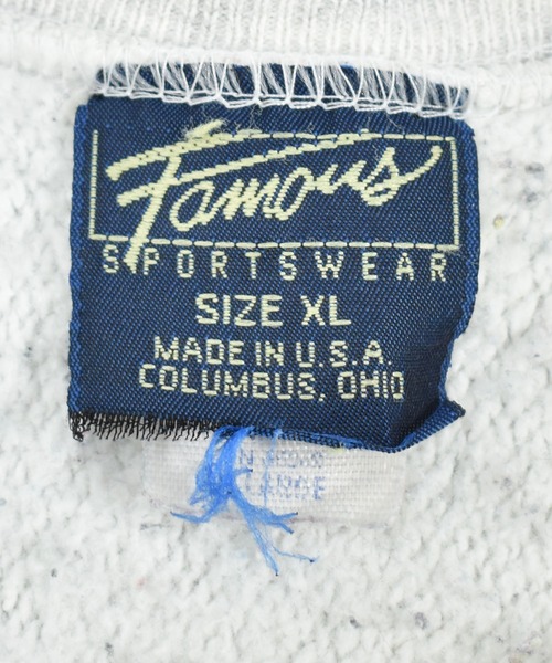 VINTAGE（ヴィンテージ）の「【ヴィンテージ古着】90's FAMOUS リバースタイプ クルーネックスウェット USA製（スウェット・メンズ・グレー・X-LARGE）」の3枚目の写真