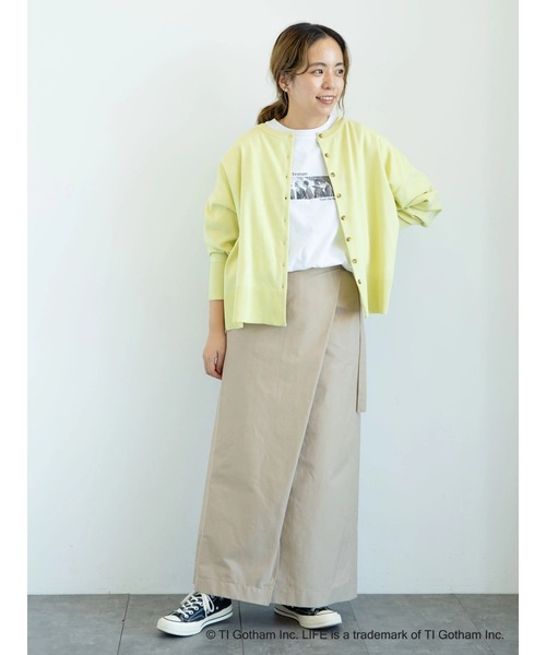 earth music&ecology(アースミュージックアンドエコロジー)の「【WEB限定】LIFE PHOTO Tシャツ *(Tシャツ/カットソー・レディース・オフホワイト・M/L)」の8枚目の写真