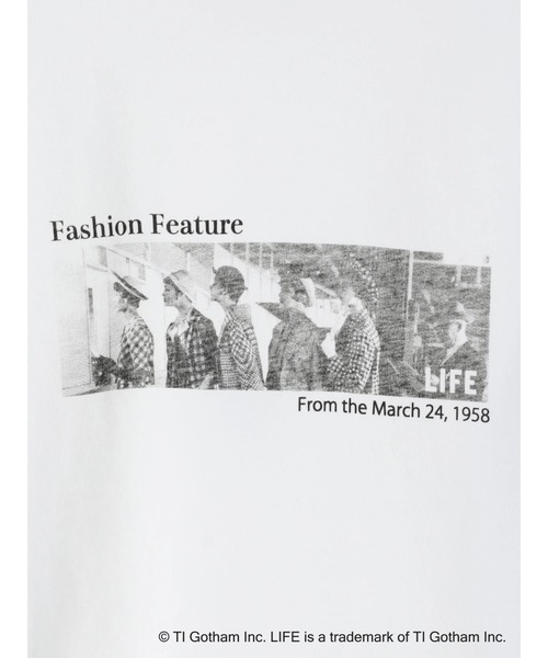 earth music&ecology(アースミュージックアンドエコロジー)の「【WEB限定】LIFE PHOTO Tシャツ *(Tシャツ/カットソー・レディース・オフホワイト・M/L)」の13枚目の写真