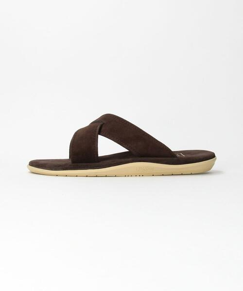 ISLAND SLIPPER（アイランドスリッパ）の「＜ISLAND SLIPPER（アイランドスリッパ）＞ THONG SANDAL SUE/サンダル（サンダル・メンズ・ダークブラウン・8/10/9）」の3枚目の写真