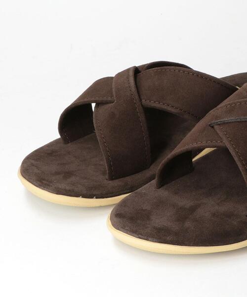 ISLAND SLIPPER（アイランドスリッパ）の「＜ISLAND SLIPPER（アイランドスリッパ）＞ THONG SANDAL SUE/サンダル（サンダル・メンズ・ダークブラウン・8/10/9）」の6枚目の写真