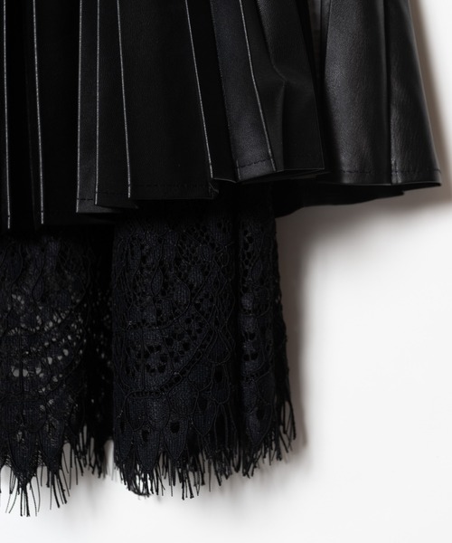 LAYMEE(レイミー)の「Abelia skirt / アベリアスカート(スカート・レディース・ブラック/ベージュ・FREE)」の11枚目の写真