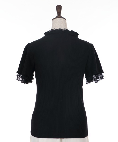 axes femme（アクシーズファム）の「プチスタンドリブインナー（Tシャツ/カットソー・レディース・サックスブルー/キナリ/ピンク/ブラック/ラベンダー・MEDIUM）」の16枚目の写真