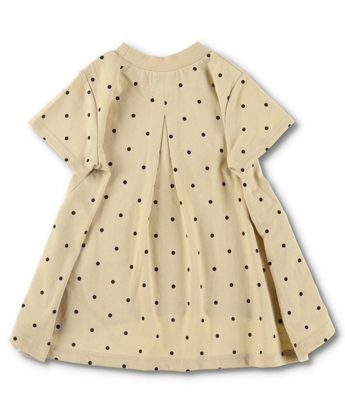 BRANSHES（ブランシェス）の「【UVカット】ドット柄半袖Ｔシャツ（Tシャツ/カットソー・キッズ・ベージュ/ブルーグレー・80ｃｍ/90cm/110cm/100cm/120cm/130cm/140cm/150cm）」の20枚目の写真