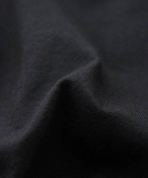 osharewalker（オシャレウォーカー）の「【廃盤】『異素材切替2wayアシメTシャツ』（Tシャツ/カットソー・レディース・ブラック/グレー・1/2）」の8枚目の写真