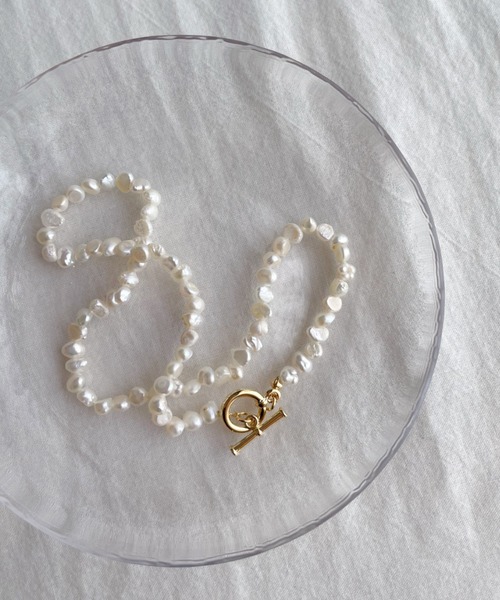 at12:03（アットイチニーゼロサン）の「淡水パールネックレス（ネックレス・レディース・ゴールド・FREE）」の9枚目の写真