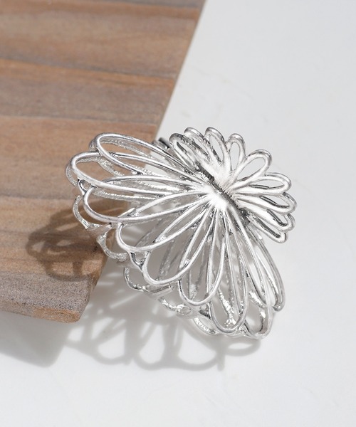 バレッタ ナノグラム モノグラムフラワー エナメル ヘアクリップ バレッタ ナノグラム モノグラムフラワー エナメル ヘアクリップ