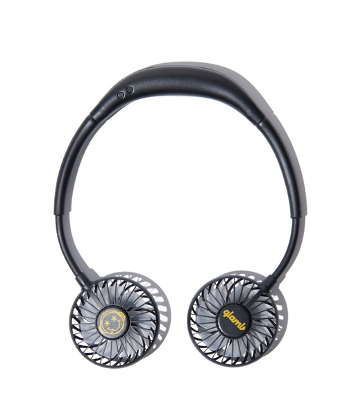 glamb（グラム）の「Smoke beats neck fan / スモークビーツネックファン（その他雑貨・メンズ・ブラック・FREE）」の2枚目の写真