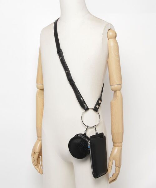 AS KNOW AS plus(アズノゥアズプラス)の「☆リングハンドショルダーポーチバッグ 【ZOZOTOWN限定アイテム】(ショルダーバッグ・レディース・アイボリー/ブラック/ブルーグレー/オレンジ/オレンジ系/サックスブルー/グレイッシュベージュ/レオパード/グリーン/シルバー/ピンク・FREE)」の18枚目の写真