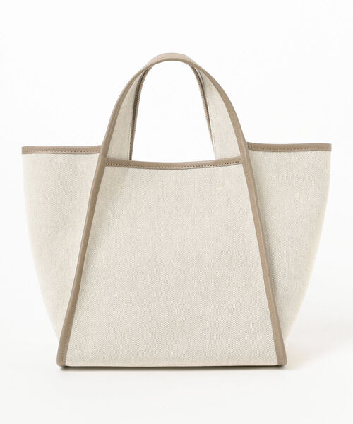 Demi-Luxe BEAMS(デミルクス ビームス)の「FEEL AND TASTE / マルシェ キャンバス ミニトートバッグ(トートバッグ・レディース・ブラック/ベージュ・ONE SIZE)」の9枚目の写真