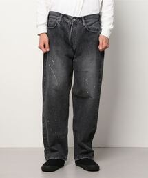 GOLD | GOLD / ゴールド：14oz. SELVEDGE DENIM 5POCKET PANTS AGING MODEL HARD WASH：21B-GL42233H[MUS](デニムパンツ)