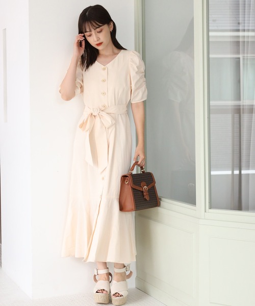 one after another NICE CLAUP(ワンアフターアナザーナイスクラップ)の「<Web限定カラーあり>モノグラムスクエアショルダーバッグ(ショルダーバッグ・レディース・ブラウン系その他/アイボリー/ダークブラウン/モカ/ブラック系その他・FREE)」の9枚目の写真