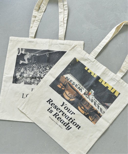 Spick & Span（スピックアンドスパン）の「【Charles Peterson】CATCH ME IF I FALL トート（トートバッグ・レディース・アイボリー・FREE）」の2枚目の写真