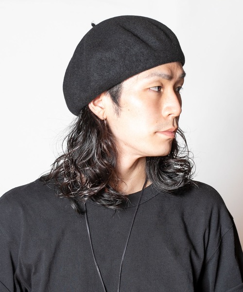 CA4LA(カシラ)の「TERRA(ハンチング/ベレー帽・レディース・ベージュ/カーキ/ブラック/オレンジ・ONESIZE)」の2枚目の写真