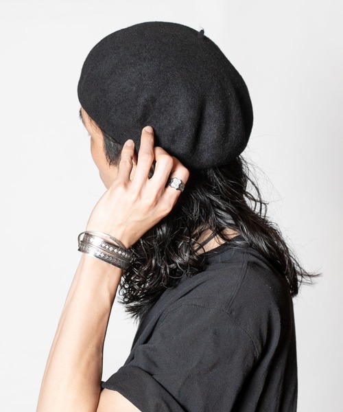CA4LA(カシラ)の「TERRA(ハンチング/ベレー帽・レディース・ベージュ/カーキ/ブラック/オレンジ・ONESIZE)」の10枚目の写真