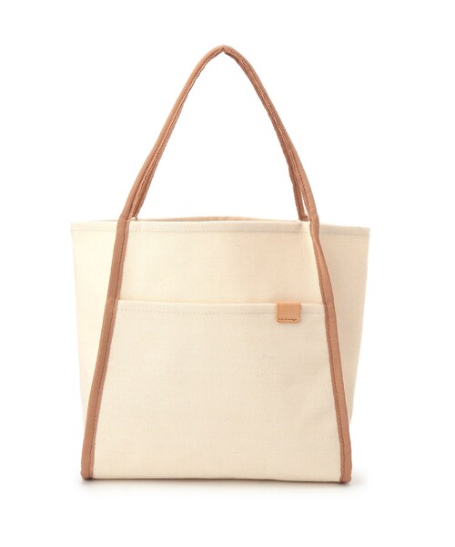 SHOO・LA・RUE（シューラルー）の「◆グログランパイピングトート（トートバッグ・レディース・チャコールグレー/ブラック/ブラウン系・00）」の3枚目の写真