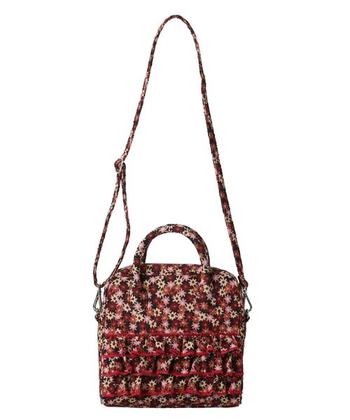 merry jenny（メリージェニー）の「ジャガードフリルショルダーbag（ショルダーバッグ・レディース・オレンジ/グリーン・FREE）」の9枚目の写真