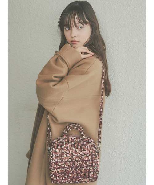 merry jenny（メリージェニー）の「ジャガードフリルショルダーbag（ショルダーバッグ・レディース・オレンジ/グリーン・FREE）」の4枚目の写真