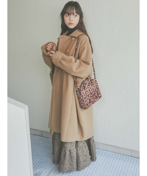 merry jenny（メリージェニー）の「ジャガードフリルショルダーbag（ショルダーバッグ・レディース・オレンジ/グリーン・FREE）」の6枚目の写真