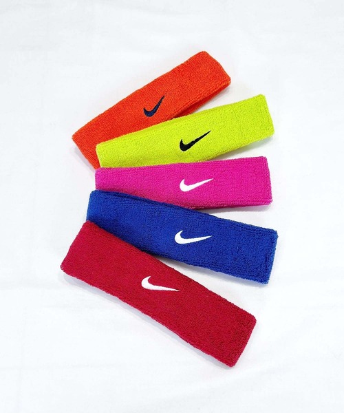 NIKE(ナイキ)の「【NIKE】ナイキ スウッシュ ヘッドバンド(ヘアバンド・レディース・ブラック/ブルー系その他/ホワイト/ヘザーグレー/グリーン/レッド/ピンク/オレンジ/ロイヤルブルー・FREE)」の17枚目の写真