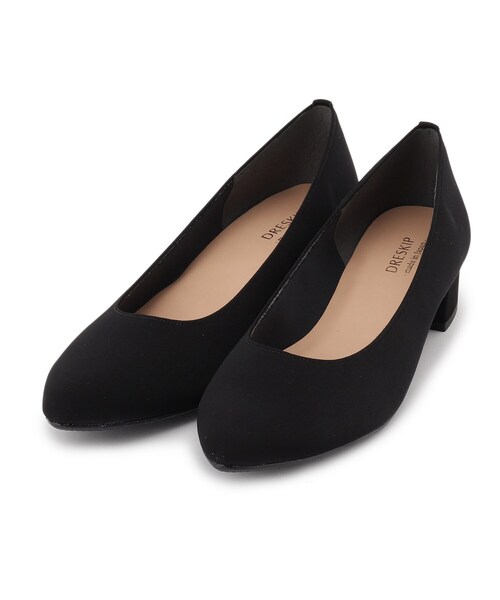 DRESKIP（ドレスキップ）の「◆【通勤】3cmヒールパンプス【靴のまち神戸製】（パンプス・レディース・グレー/ブルー/ブラック系3/ブラック系7/ベージュ系7・40/35/45/30/25）」の2枚目の写真
