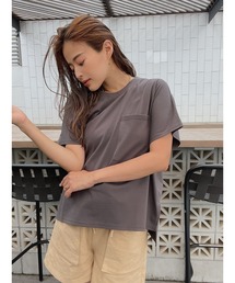 TRUNC | Pocket Design Logo T-shirt(Tシャツ/カットソー)