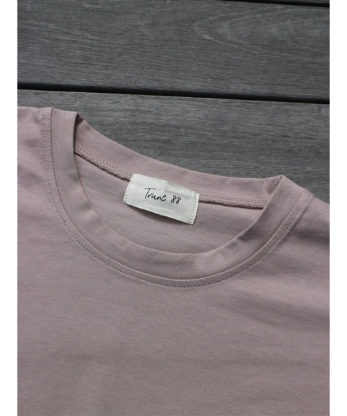 TRUNC(トランクエイティーエイト)の「Pocket Design Logo T-shirt(Tシャツ/カットソー・レディース・ホワイト/チャコールグレー/ブラック/ブラウン・FREE)」の21枚目の写真