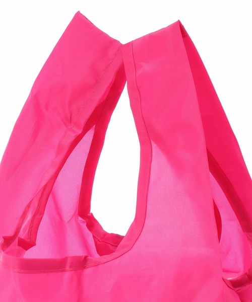 FRUIT OF THE LOOM(フルーツオブザルーム)の「【FRUIT OF THE LOOM】2WAY SHOPPING BAG/ショッピングバッグ(エコバッグ/サブバッグ・レディース・グリーン/イエロー/レッド/ブラック/ピンク/パープル・FREE)」の9枚目の写真