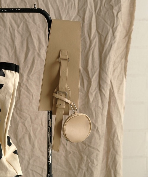 Bab（バブ）の「【WEB限定】ポーチセットウエストマークベルト（ベルト・レディース・ブラック/ベージュ/キャメル・ONESIZE）」の13枚目の写真