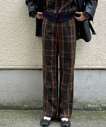 Ameri | CHEERFUL CHECK PANTS(その他パンツ)