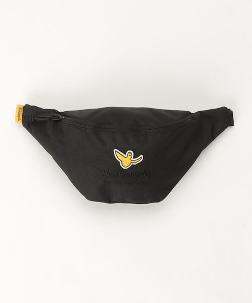 Mark Gonzales（マーク・ゴンザレス）の「Mark Gonzales/ﾏｰｸｺﾞﾝｻﾞﾚｽ ｳｴｽﾄﾊﾞｯｸﾞ（ボディバッグ/ウエストポーチ・メンズ・ブラック×ホワイト/ブラック・FREE）」の3枚目の写真