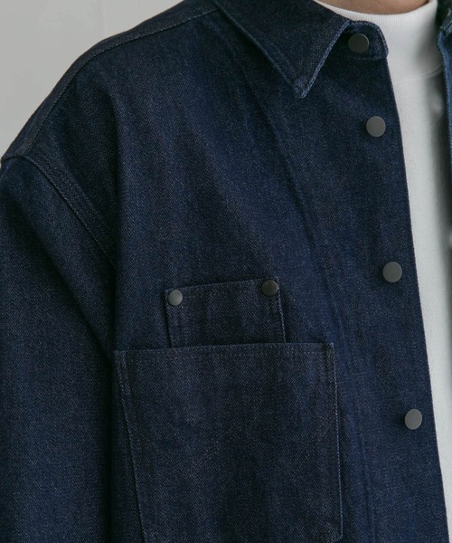 Wrangler（ラングラー）の「Wrangler×URBAN RESEARCH iD　SHIRTS　JACKET（デニムジャケット・メンズ・インディゴブルー・LARGE/MEDIUM/SMALL）」の13枚目の写真