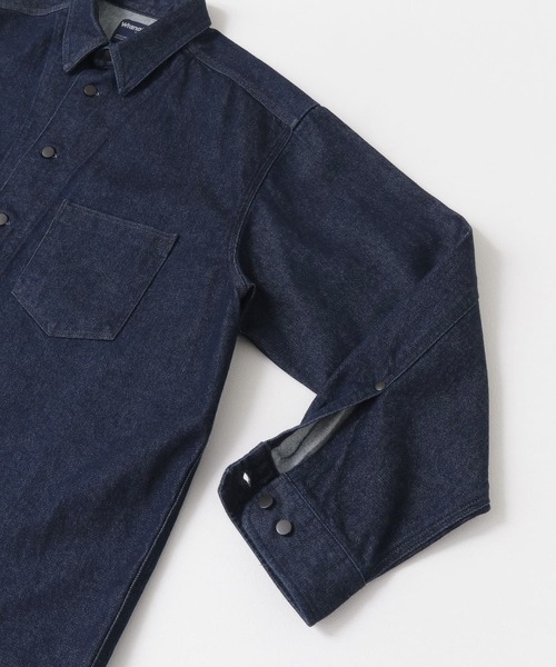 Wrangler（ラングラー）の「Wrangler×URBAN RESEARCH iD　SHIRTS　JACKET（デニムジャケット・メンズ・インディゴブルー・LARGE/MEDIUM/SMALL）」の4枚目の写真