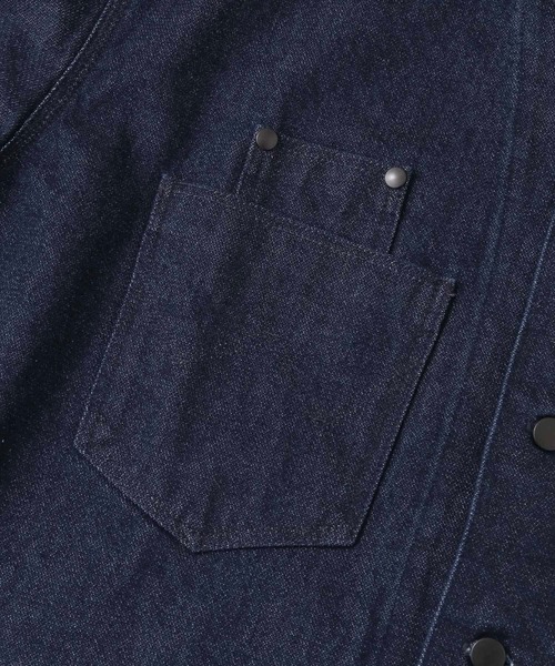 Wrangler（ラングラー）の「Wrangler×URBAN RESEARCH iD　SHIRTS　JACKET（デニムジャケット・メンズ・インディゴブルー・LARGE/MEDIUM/SMALL）」の11枚目の写真