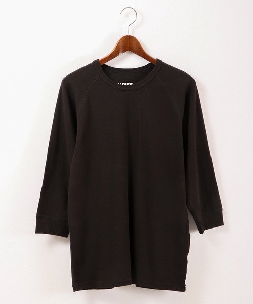 KRIFF MAYER（クリフメイヤー）の「ヘビーリップル7分袖T（Tシャツ/カットソー・メンズ・レッド/ネイビー/グレー/オフホワイト/ブラック/グレー系その他/ホワイト系その他/ブラック系その他/グレー系その他2/ネイビー系・M/L/S/XL）」の21枚目の写真