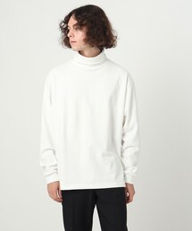 tk.TAKEO KIKUCHI | モイスチャースムース タートルネック(Tシャツ/カットソー)