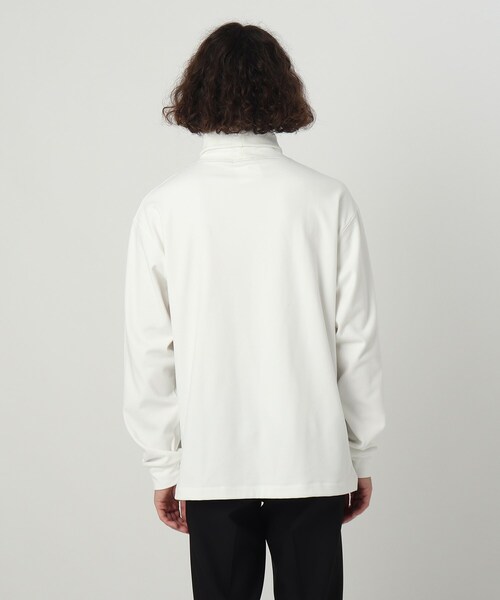 tk.TAKEO KIKUCHI（ティーケータケオキクチ）の「◆モイスチャースムース タートルネック（Tシャツ/カットソー・メンズ・ホワイト/ブラック/グレー・01/02/03）」の5枚目の写真