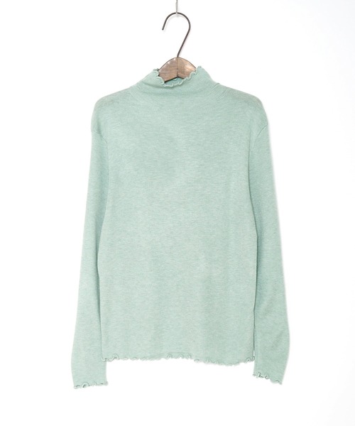 Crisp yours（クリスプユアーズ）の「【WEB限定】メロウソフトTシャツ（Tシャツ/カットソー・レディース・ベージュ/イエロー/グリーン・FREE）」の11枚目の写真